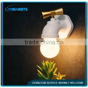 LED Night Light Sound Voice Sensor Faucet Shaped Light thumbnail-1