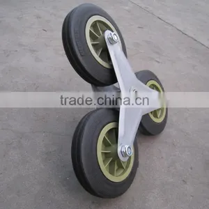 Solid 6 Inch Six Wheel Ladder for Hand Trolley Climbing Stairs thumbnail-1
