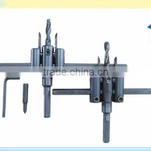 Alloy Steel Blade Woodworking Tapper Adjustable Hole Saw thumbnail-1