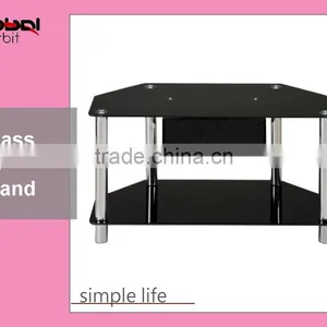 Sale Furniture Storage Shelf Rack Glass TV Table Stand Furniture thumbnail-1