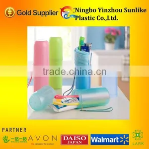 Traveling Plastic pp Toothbrush Tube/tooth Brush Case/tooth Brush Holder thumbnail-1