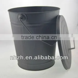 Kitchen Middle Matte Black Iron Bucket thumbnail-3