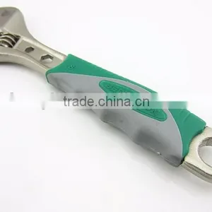 BERRYLION 250mm Adjustable Monkey Screw Wrench With Rubber Handle Design thumbnail-1