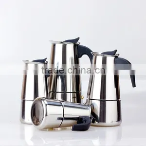 High Quality Stainless Steel Coffee Maker Induction Coffee Maker Gas Coffee Maker thumbnail-2