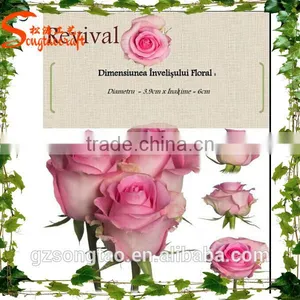 Chinese Wonderful and Beautiful Rose , Similation 90%with Hand Touch Artificial Chinese Rose for Sale thumbnail-2
