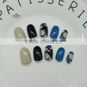 Imported ABS Material Factory Supply Decorated Nail Tips thumbnail-3