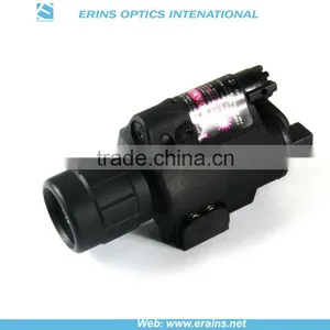 Lightweighted Plastic Housing Green Laser Sight and 200 Lumens CREE Q5 LED Flashlight Combo thumbnail-6