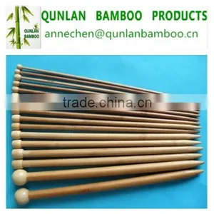 Chinese Whoelsale Bamboo Single Pointed Knitting Needle for Knitting thumbnail-1