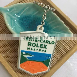 Fashional Wholesale Custom Rubber Silicone Keychain thumbnail-1