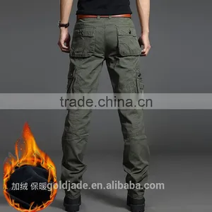 2016 Customized Manufacture Fashionable Wholesale Men's Casual Pants Plain Color Loose Sport Outdoor Trousers for Men thumbnail-2