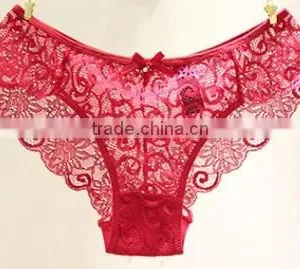 Sexy Transparent Ladies Underwear Cotton Lace Panties/women in Transparent Underwear thumbnail-2