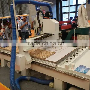 1300*2500*200mm ATC With 6 Tools Change Wood Stair Woodworking Cnc Router thumbnail-3