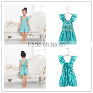 OEM High Quality Baby Romper Collar /baby Romper Wholesale Baby Clothes / Baby Lace Romper 2016 thumbnail-5