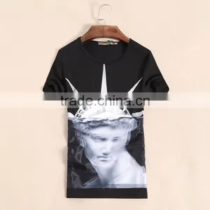 New Design Cotton T Shirt Men Offset 3D Printing O-neck Special Cool thumbnail-6