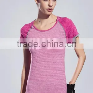 Outdoor Fashion Stripes Running t Shirt thumbnail-3