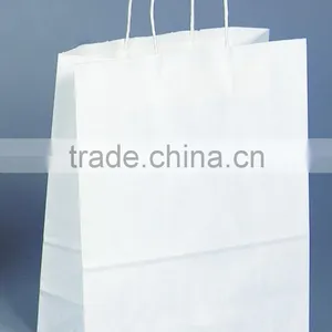 Kraft Paper Bag With Logo Printed and Paper Twisted Handles thumbnail-2