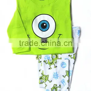Wholesale Boys Minions Pajamas Sets Kids Cotton Sleepwear thumbnail-1