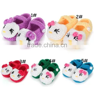 100% Cotton Shoes Crochet Patterns for Baby thumbnail-6