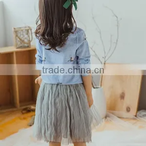 Zm35742a Latest Fashion Long Sleeve Design Blouse Korean New Model Shirts thumbnail-3