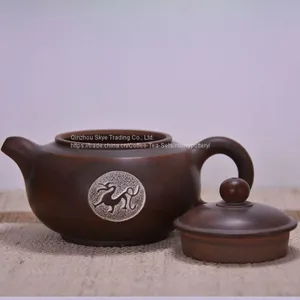 Порcelain чайник с дизайном мышей 