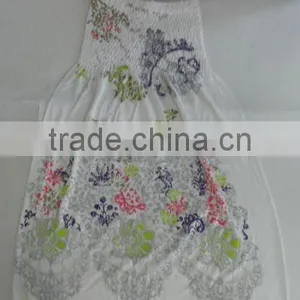 Full Printting Ladies Spaghetti Strap Casual Dress thumbnail-1