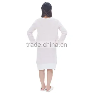 Polular Chenille Fabric Two Pieces Lady Dress thumbnail-5