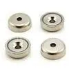 OEM Cup Shape Magnetic Neodymium Pot Magnets / Diameter 10mm to 25mm thumbnail-1