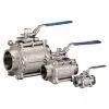 Stainless Steel Sanitary 3pc Ball Valve thumbnail-3