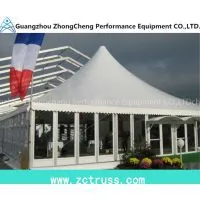 Aluminum Pvc Tent Pop Tent Exhibition Performance Inflatable Pagoda Tent thumbnail-3