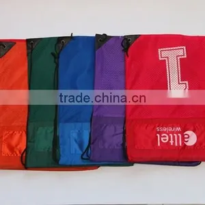 Custom Cheap Nylon Drawstring Shopping Bag thumbnail-1