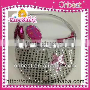 Newest Silver Sequin Tote Sequin Bag for Kids thumbnail-1