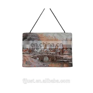Christmas LED Lights Jacquard Wall Hanging Tapestry thumbnail-2