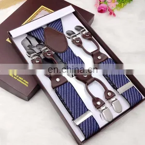 Fashion Wholesale High Quality 3.5cm Jacquard Suspenders thumbnail-4