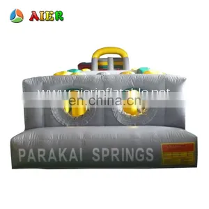 Cheap 2 Parts Giant Inflatable Obstacle , PVC Inflatable Obstacle Course for Adult and Kids thumbnail-1