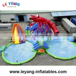 Big Lobster Amusment Park Game Equipment/ Water Slide For Kids thumbnail-1
