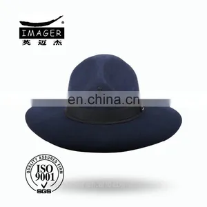 Fashional Wide Brim Wool Women Cowbay Hat Cap for Girls thumbnail-1