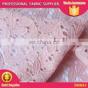 Original Design China Textile Women Garment Fabric Nylon Cord Lace thumbnail-3