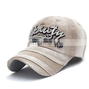 Wholesale Fashion Cheap Custom Promotion Embroidery Cotton Baseball Cap thumbnail-4