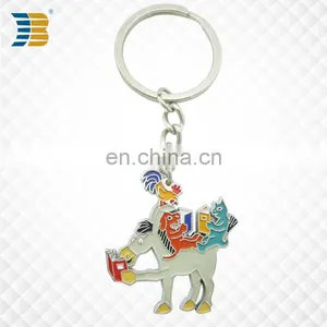 3D Animal Custom Made Metal Keychain Manufacturer in China thumbnail-1