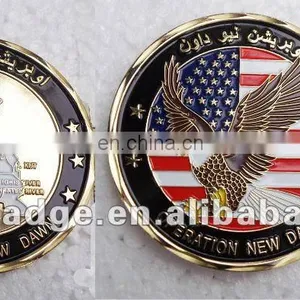 Zinc Alloy Two Sides Diamond Edge Souvenir Coins thumbnail-1