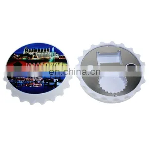 Hot Selling Excellent Tin Badge Custom Bottle Opener thumbnail-1