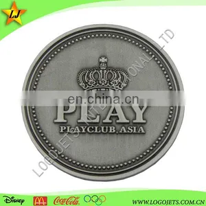 Beautiful Design Advertising Double Tone Available Plating Coin thumbnail-3