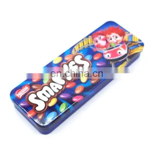 Rectangle Decorative Metal Tin Pencil Packing Case Box Manufacturer Wholesale thumbnail-2