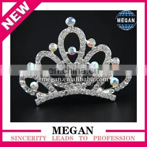 High Quality Beautiful Baby Mini Tiaras Comb for Women Gift thumbnail-1