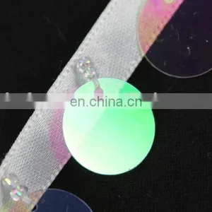 Wholesale Colorful Sequins Beaded Tassel Lace Trim for Decorative thumbnail-6