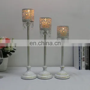 Metal Candle Holder Lamp Light Stand Candelabra thumbnail-1