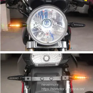 Spirit Beast Motorcycle Modified Motorbike LED 2pcs/lot Turning Signals Light Two Colors ER102 L4 thumbnail-4