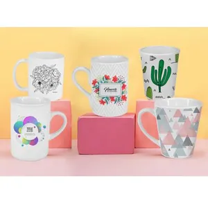 11oz. Ceramic White Coated Mug(Grade A) thumbnail-3
