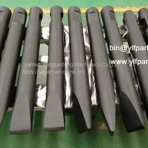 Mining Hydraulic Breaker Caterpillar Aftermarket Chisel Rod Bits H30DS,H115,H115C,H115s,H120S,H120CS,H130,H130C,H130s,H140 thumbnail-1