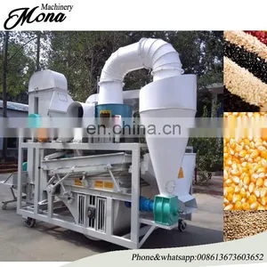 High Quality Small Grain Seed Cleaning Machine / Double Drum Pre-cleaner (Paddy Rice Wheat Lentils Corn Maize) thumbnail-4